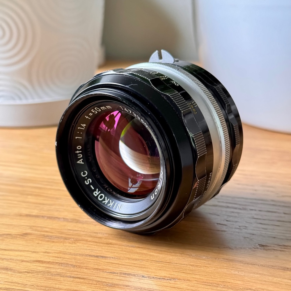 (SOLD) Nikon Nikkor SC Auto 50mm f/1.4 Lens